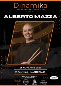 DINAMIKA INTERNATIONAL DRUMFEST ESPAÑA - ALBERTO MAZZA