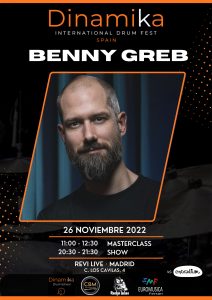 DINAMIKA INTERNATIONAL DRUMFEST ESPAÑA - BENNY GREB