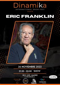 DINAMIKA INTERNATIONAL DRUMFEST ESPAÑA - ERIC FRANKLIN FLYER